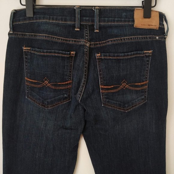 💥 EUC Lucky Brand Sweet'N Low Dark Wash Jeans - Picture 4 of 6